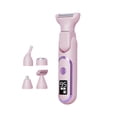 thumbnail image 1 of Lady Shaver sin pelo atascado detalle afeitado la nariz Hait recortador para la pierna bikini en casa Rosa, 1 of 8