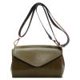 thumbnail image 1 of Bolso de hombro compuesto para mujer PU resistente a los arañazos con cremallera Lady Party (verde), 1 of 9