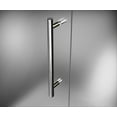 thumbnail image 6 of Aston Sdr990f-66-10 Nautis Gs 66" Wide X 72" High Frameless Hinged Shower Door - Stainless, 6 of 7
