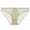#0180-Green, variant on Women's Sheer Mesh Floral Embroidered Cheeky Panties, Cozy See Through Low Rise Butt Lifting Underwear, Breathable V Back Crotchless Thong for Ladies. Gift