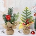 thumbnail image 3 of MesaSe Christmas Tree Ornament Attractive Multi-purpose Vivid 3 Styles Everlasting Fake Christmas Tree Model for Party, 3 of 8