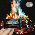 thumbnail image 1 of 10 Pcs Flammes Magiques Paquets de Changement de Couleur pour Foyer, Feux de Camp, Cheminées Extérieures, Poudre Colorée, 1 of 5