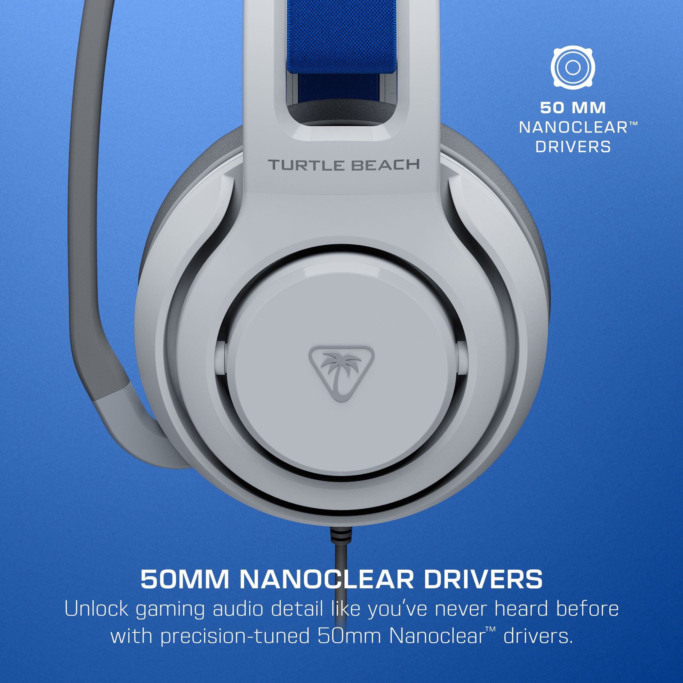 Turtle Beach Atlas 200 Headset for PlayStation, White