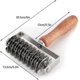 thumbnail image 2 of Ampseven Pastry Lattice Roller Cutter - Stainless Steel Dough Lattice For Pie Pizza Bread Beef Wellington Pastry Crust Roller Cutter, 2 of 5