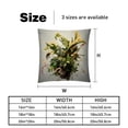thumbnail image 5 of Fragmented Flowers Covers Pillows Set of 2 with Unique Patterns, Throw Pillow Inserts for Bed or Couch, Available in 16x16, 18x18, 20x20 Inches for Any Occasion, 5 of 6