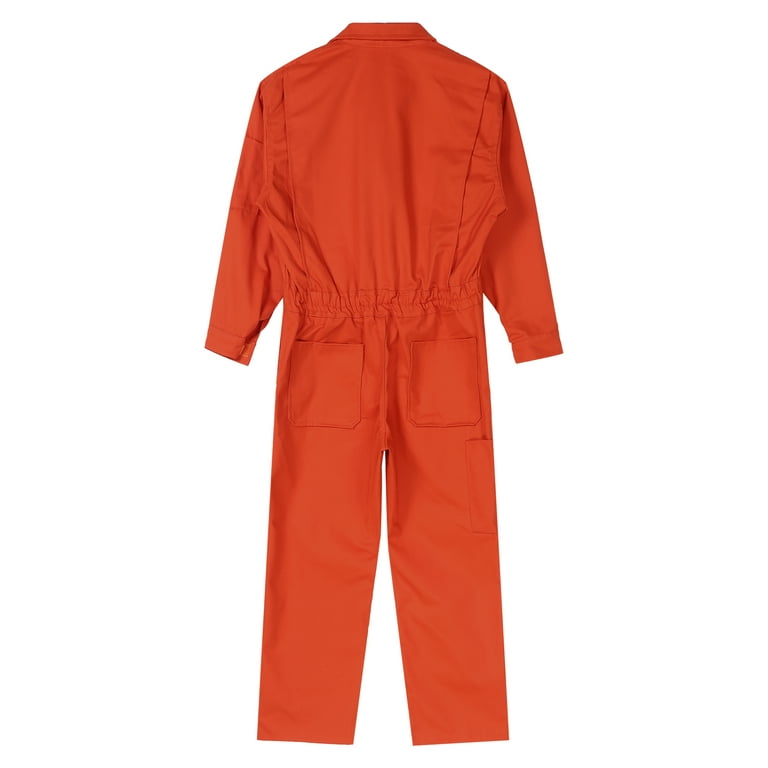 inhzoy Mens One Piece Work Jumpsuit Long Sleeve Zip-Up inhzoy Mens One Piece Work Jumpsuit Long Sleeve Zip-Up