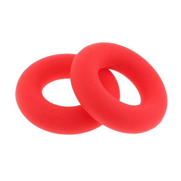 2x Agarre de mano Fortalecedor de s de antebrazo Anillo de ejercicio de entrenamiento de potencia muscular rojo jinwen Fuerza de agarre de dedo