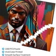 thumbnail image 4 of Jigsaw Puzzle For Adults 1000 Pieces African Black Man American Princes Formation Wooden Games Art Unique Gift Family Friend Home Decor Funny Wall Puzzles, 4 of 10