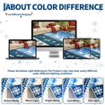 thumbnail image 6 of Christmas Snow Area Rug Washable Living Room Carpet Xmas Snowman Holiday Decor Indoor Bedroom Throw Rug Decorative Non Slip Soft Low Pile Large Carpet Dining Room Office Nursery, 6 of 7
