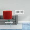 thumbnail image 2 of Reposapiés Otomano, Banco, Silla, Sofá Cilíndrico, Taburete De Té Con Reloj De Pared Digital, Pantalla Grande, Temperatura Y Humedad Para Oficina, Dormitorio, Guardería, Apartamento., 2 of 8
