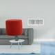 thumbnail image 2 of Escabel,Reposapiés pequeño,taburete otomano,sofá,taburete de té,Reposapiés Cubo Taburete Taburete para Dormitorio Baño,Reloj de pared digital,Reloj de pared digital multifuncional para, 2 of 8