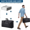 thumbnail image 3 of Revistero Plegable Porta Folletos, Plegable Stand Publicitario Portatil, Portafolletos Plegable de Aluminio Pop-up, Con Bolsa de Transporte Oxford Portátil, Adecuado para La Oficina - Ce Jia, 3 of 4