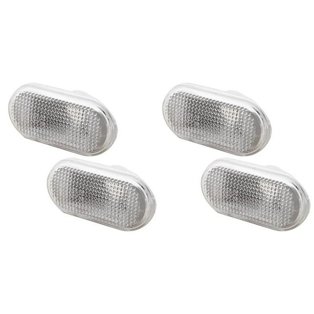 4 luces de posición laterales for coche, luz de señal de giro, luz de señal de giro, luz de señal de giro for Nissan Tiida Livina Versa Quest Micra 2005 2006 2007