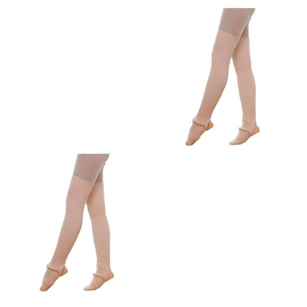 Minnieouse 1 Pair Leg Warmers Socks Fashionable Dance Friendly Warm Ballet Autumn Winter Thicken Skin Leg Stocking Stockings for Rosa 2piezas Minnieouse CBP052010