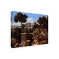 thumbnail image 4 of Nicolas Poussin 'Landscape With Saint John On Patmos' Canvas Art, 4 of 4