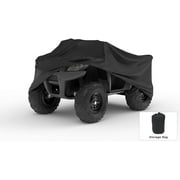 Weatherproof ATV Cover Compatible With 2014 Vespa S 150 I.e. Sport Se - Outdoor & Indoor - Protect From Rain Water, Snow, Sun - Built In Reinforced Securing Straps - Trailerable - Free Storage Bag