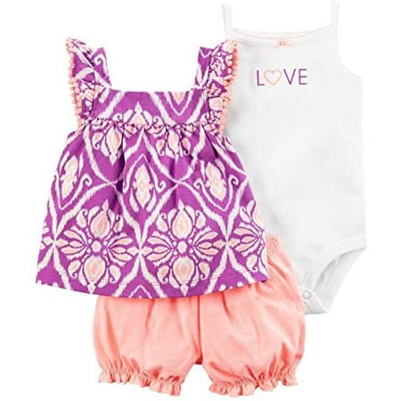 Carter's Baby Girls' Diaper Cover Sets 121h123