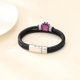 thumbnail image 2 of Pet Urn Cremation Bracelet for Pet Ashes Paw Print Ashes Urn Bracelet Memorial Urn Bracelet Stainless Steel Ashes Holder Keepsake Urn Jewelry for Cat / Dog, 2 of 7