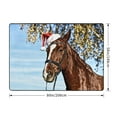 thumbnail image 2 of Area Rugs For Living Room Decor - Christmas Horse Soft Anti Slip Throw Washable Rugs 5x7 For Bedroom, Indoor Carpet For Bedroom Living Room 80x58In, 2 of 7