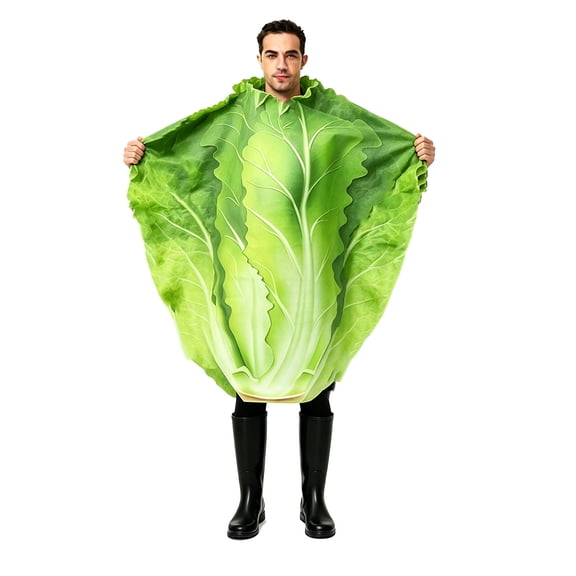 FASHOFT Tomato Vegetable Halloween For Adults Unisex Funny Role Play Outfit For Stage Performance Cosplay Party Dress Up Attire Halloween One Size