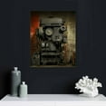 thumbnail image 4 of ONETECH Canvas Wall Art Living Room Décor Steampunk Art Prints Machine Old Factory Artwork Wall Decor Architecture The Picture Vintage Paintings Posters Home Decorative for Bedroom Office 12\x16\, 4 of 4