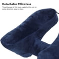 thumbnail image 3 of Almohada De Soporte Para La Cabeza, Almohada Ergonómica Para Aliviar La Presión, Almohada Para El Cuello Con Capucha Para Viajes, 3 of 8