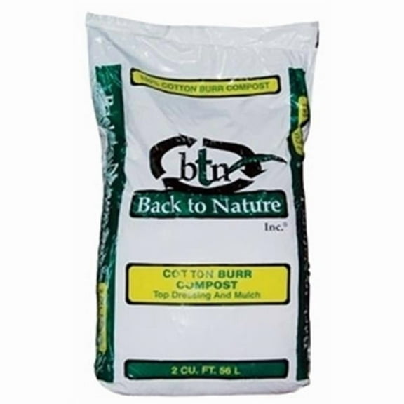 Back to Nature  2 cu. ft. Cotton Burr Compost Coarse Screen