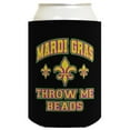 thumbnail image 4 of Mardi Gras Party Supplies Mardi Gras Throw Me Beads 24-Pack Can Drink Thermocoolers, 4 of 8
