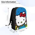 thumbnail image 6 of Hello Kitty Backpack Bookbag Casual Daypack Travel Backpacks for Work Hiking Camping, 6 of 6