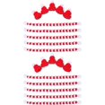thumbnail image 1 of 20 Decoración navideña para botellas de vino (roja), 1 of 5