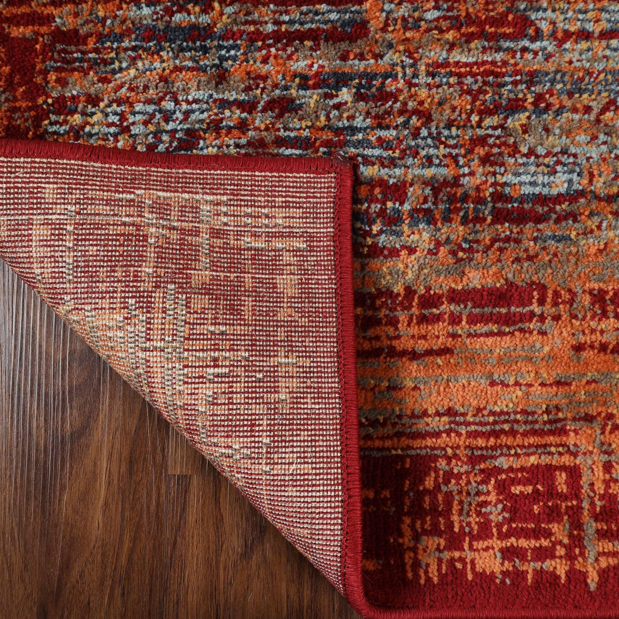Superior Vista Artistic Vintage Indoor Runner Rug, 2' 7" x 8', Brown