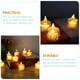 thumbnail image 2 of 12 velas LED sin llama, a pilas, ideales para fiestas., 2 of 7