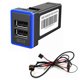 thumbnail image 1 of Kenally Adaptador de de coche Dual USB Phone Plug and Play QC3.0 carga rápida interruptor de fuente de alimentación en blanco Vehículos, repuestos y accesorios Mis, 1 of 6