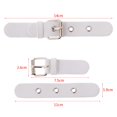 thumbnail image 5 of 1 Set Leather Toggle Button Pin Buckle Fastener For Belt Bag Sweater for JACKET Coat Drop Shipping black 15mm, 5 of 5