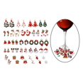 thumbnail image 4 of 50x Colgante de Navideños Esmaltados Tema Navideño Decorativo Elk Santa Sunnimix Colgante Charms, 4 of 8
