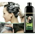 thumbnail image 3 of ORGANIC MOKERU NONI PLANT BLACK Professional Oil Hair Dye Color Shampoo 500 ML: Instant Fast Acting Long Lasting Hair Color Shampoo for Gray Hair Magic Hair Dye Shampoo Colors Hair in Minutes–Long Las, 3 of 3