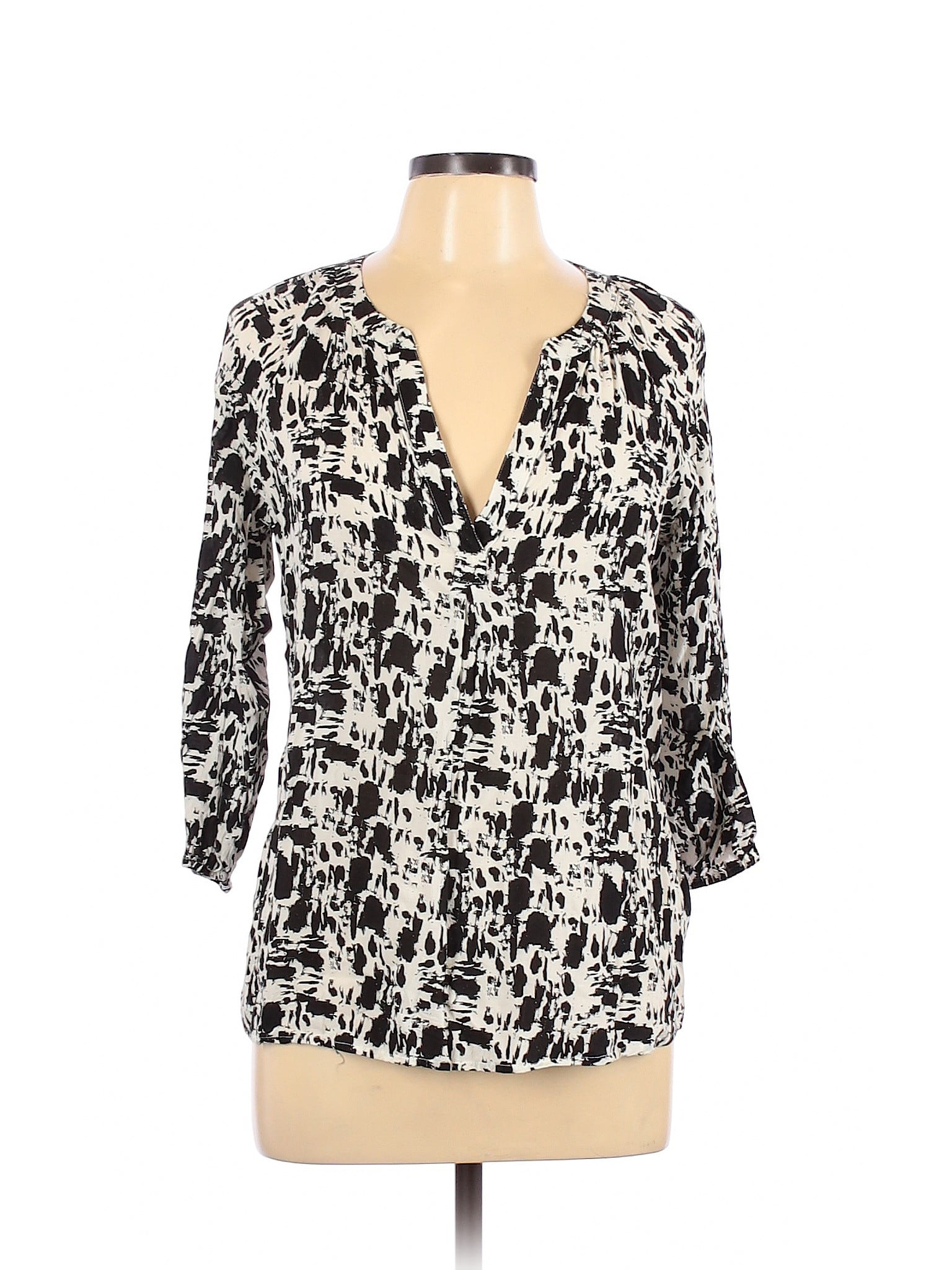 Gap Outlet - Pre-Owned Gap Outlet Women's Size L 3/4 Sleeve Blouse ...