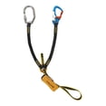 thumbnail image 2 of Cordón de seguridad profesional con mosquetón, arnés de absorción de impactos, cordón de cuerda para escalar rocas/árboles, protección contra caídas d Estilo 3 Baoblaze cuerda de seguridad de escalada, 2 of 8