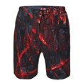 thumbnail image 3 of Goofa Cyberpunk Cityscape Lights Printed Mens Swim Trunks Summer Quick Dry Short Beach Swimwear Bathing Suits-Small, 3 of 9