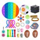 thumbnail image 1 of Juego de juguetes sensoriales Push Bubble Stress Relief para niños Color aleatorio (26 piezas) Tmvgtek Nuevos Originales, 1 of 9