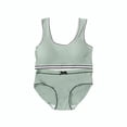 thumbnail image 3 of HuaAngel 10-Pack Girls Training Bralette and Hipster Panties Teens Wireless Bras Comfortable Cotton Suitable for Girls from 66-110lbs, 3 of 8