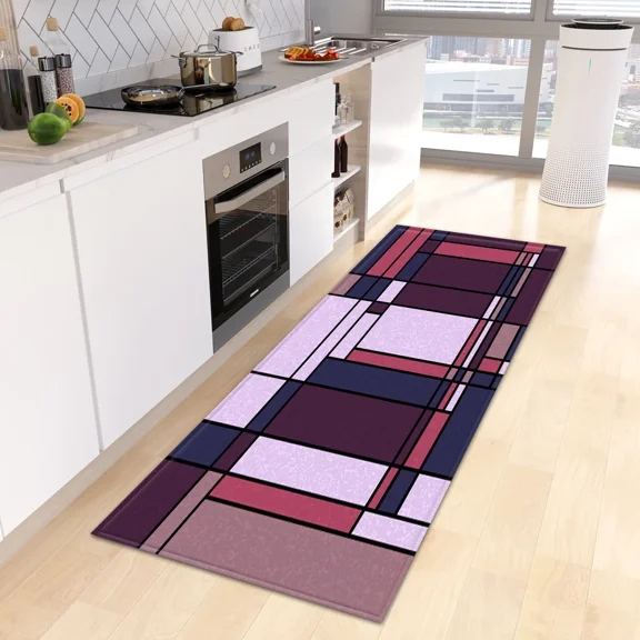 Geometry Kitchen Carpet Home Entrance Doormat Bedroom Children Living Room Tatami Rug r Hallway Bathroom AntiSlip Floor Mat