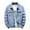 Light Blue, variant on IYTR Men's Denim Jacket Fashion Button Up Lapel Long Sleeve Jean Jacket Distressed Ripped Jacket Blue XL
