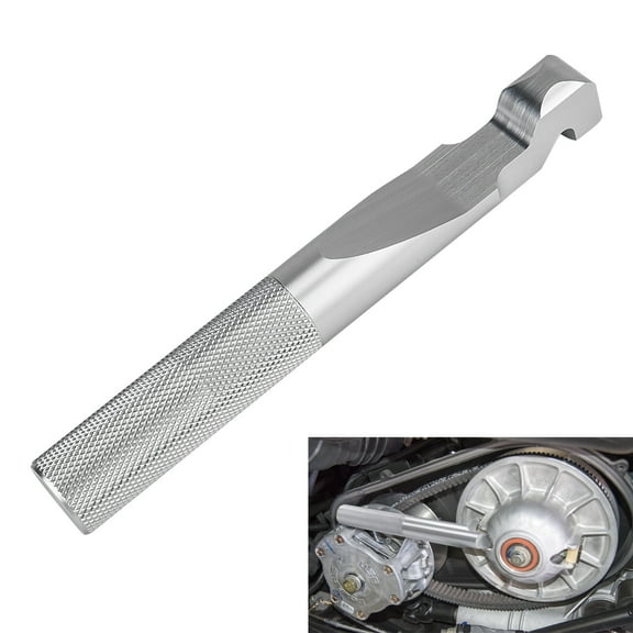 3mirrors RZR Belt Changing Tool Compatible with Polaris RZR 900 S 1000 XP Turbo RZR 800 570 2014-2019 Belt Removal Tool for Most Polaris RZR models 25 * 190mm, Silver