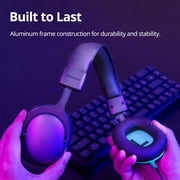 Gaming Headset for PC, PS5, Xbox Series X/S, Xbox One, Switch, MAC, Xbox Headset with Noise Canceling Microphone, Wired Over-Ear Gaming Headphones with RGB Light,Bass Surround-Tronsmart Sounfii G10