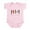 Petal Pink, variant on CafePress - Nature Art Bird Feathers Body Suit - Baby Light Bodysuit, Size Newborn - 24 Months