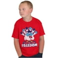 thumbnail image 3 of Tootsie Owl USA Tastes Like Freedom Crewneck T Shirts Boy Girl Teen Brisco Brands S, 3 of 6