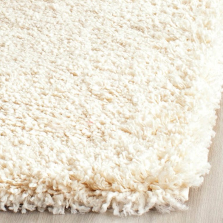 Fingerhut - Safavieh White California Shag 2x7 Rug