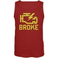 thumbnail image 1 of Automotive Broke Engine Light Red Adult Tank Top - Large, 1 of 1