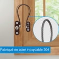 thumbnail image 3 of Cerradura de ventana de seguridad YONGSHENG de 4 piezas Con llave, 3 of 5